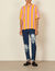 Striped flowing shirt