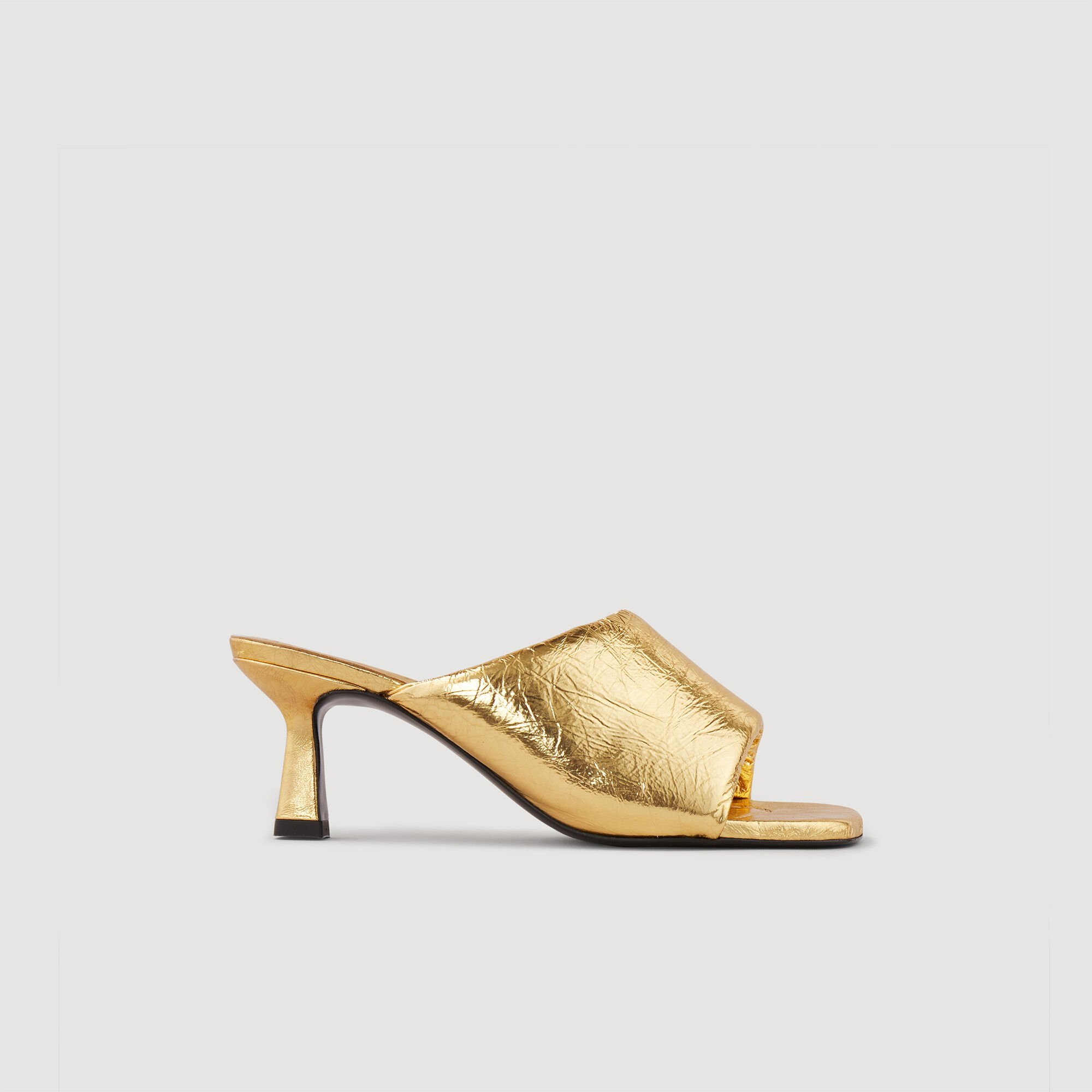 Heeled mules