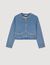 Rhinestone denim jacket