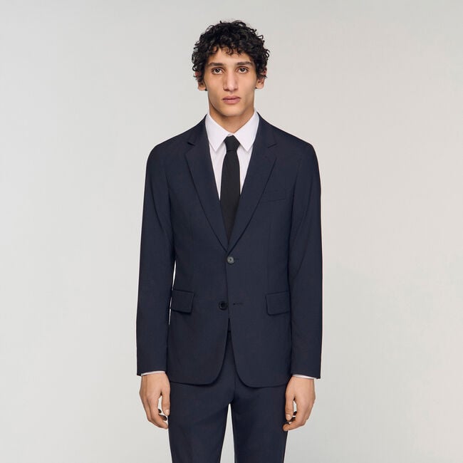 Wool suit jacket - Men | Sandro