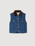 Sleeveless denim jacket