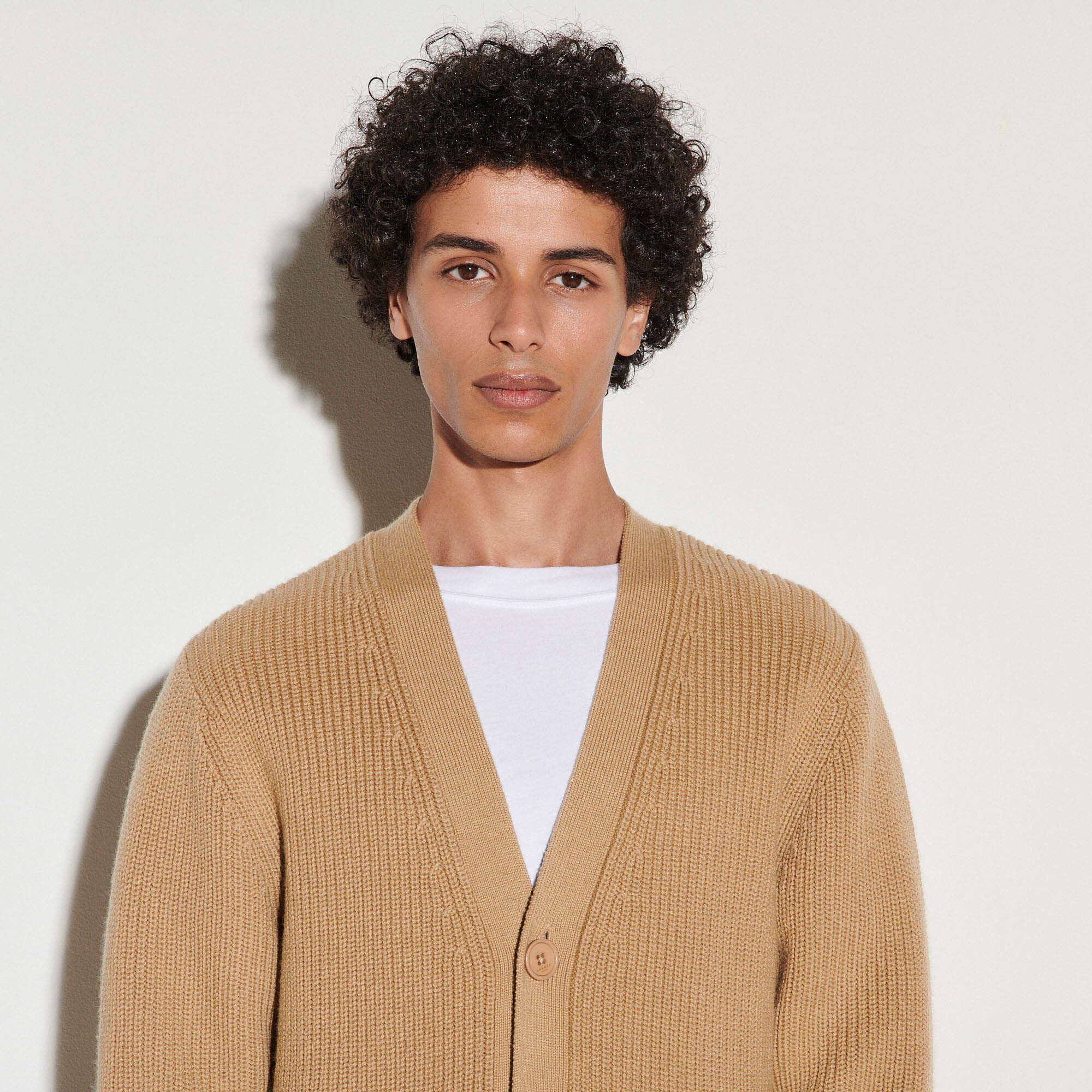 Wool cardigan