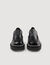 Loafers with thick notched soles
