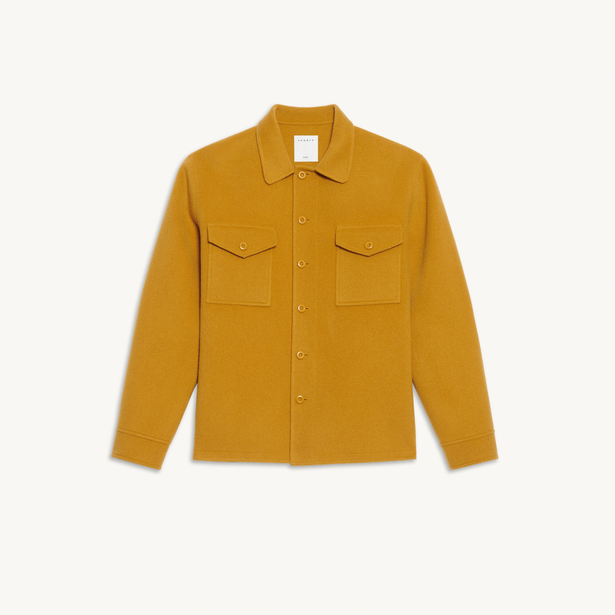Wool overshirt