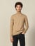 Roll neck wool sweater