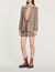 Checked tailored jacket
