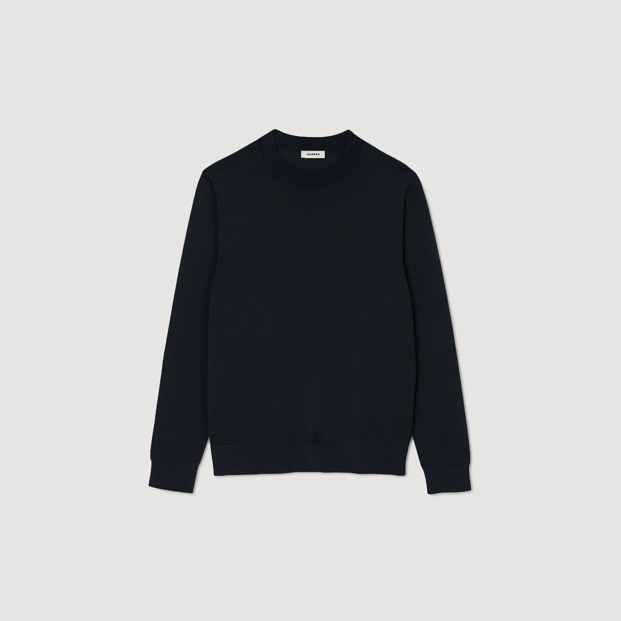 Fine knit jumper