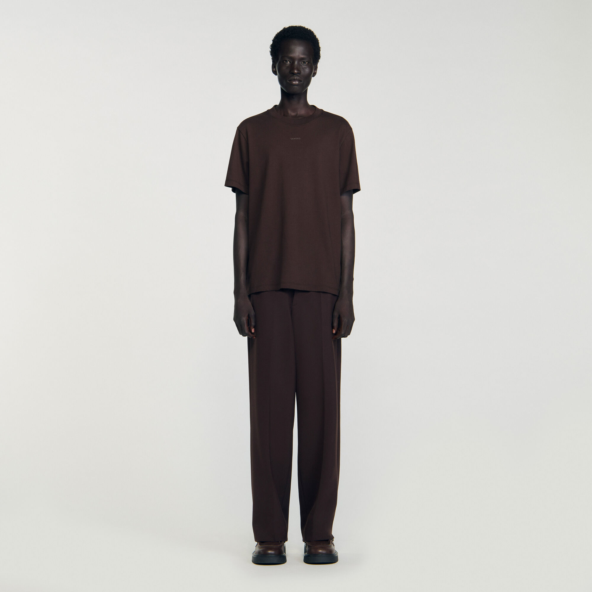 Cotton T-shirt with logo