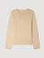 Boucl&eacute; cotton jumper