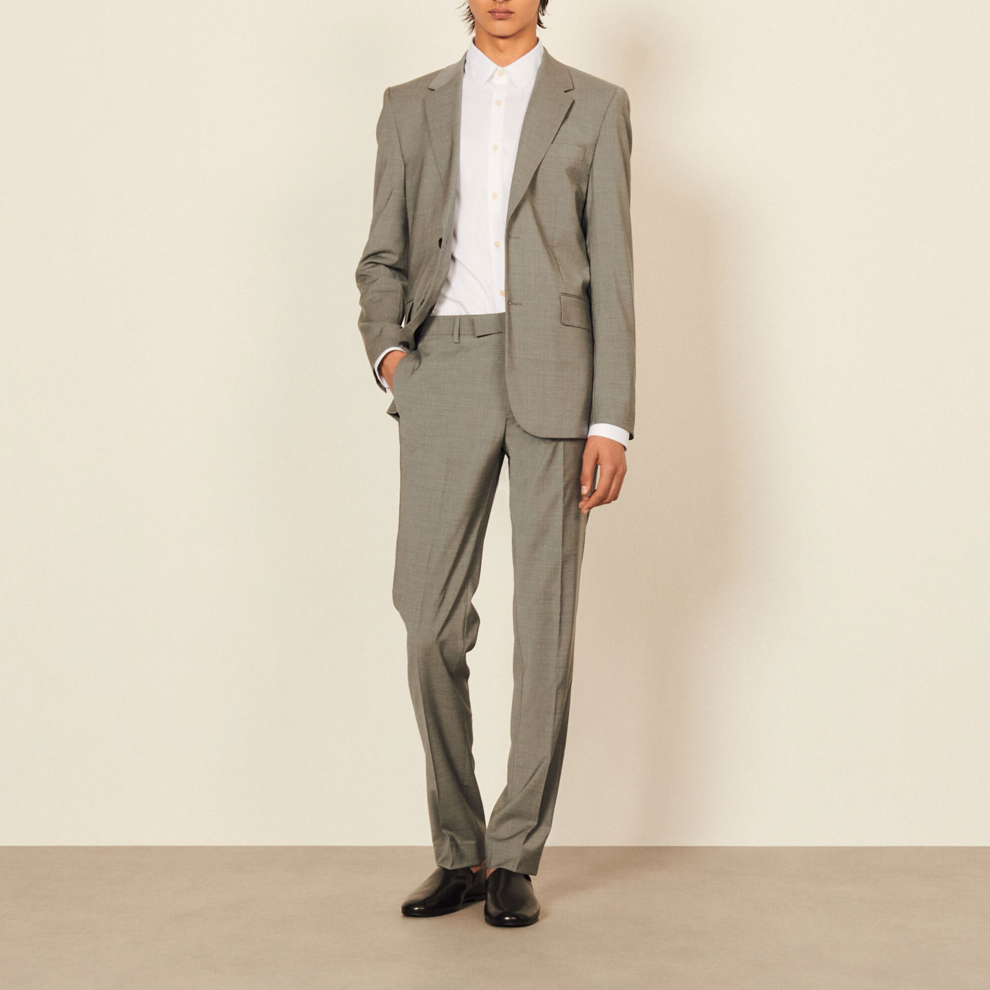 Stretch suit trousers