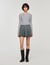 Pleated skort