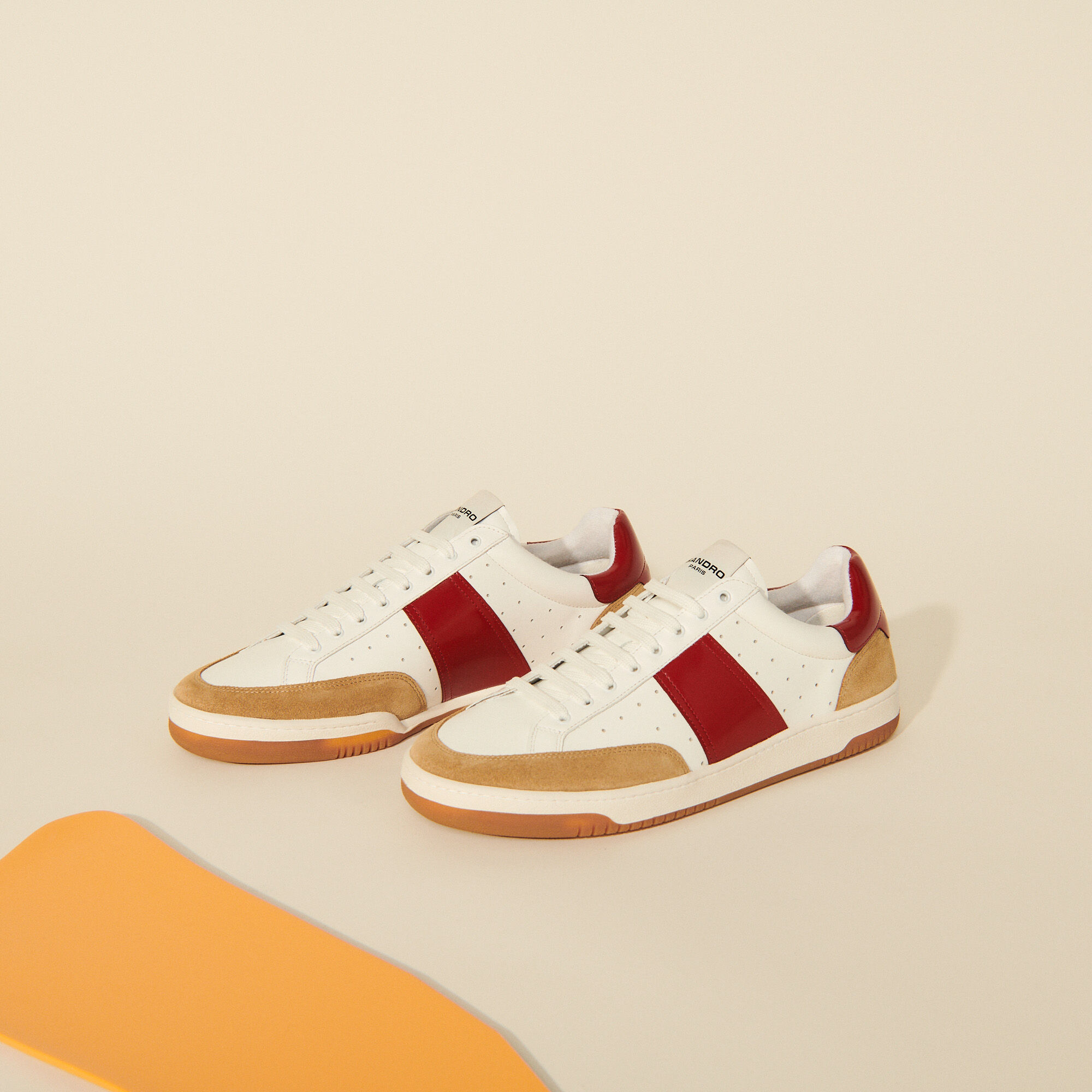 Leather trainers