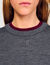 Two-tone cropped jumper