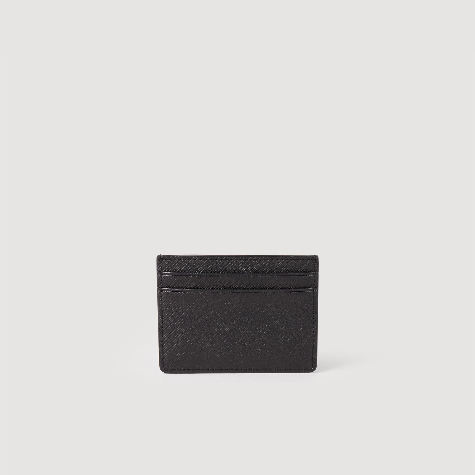 Reconstituted leather cardholder