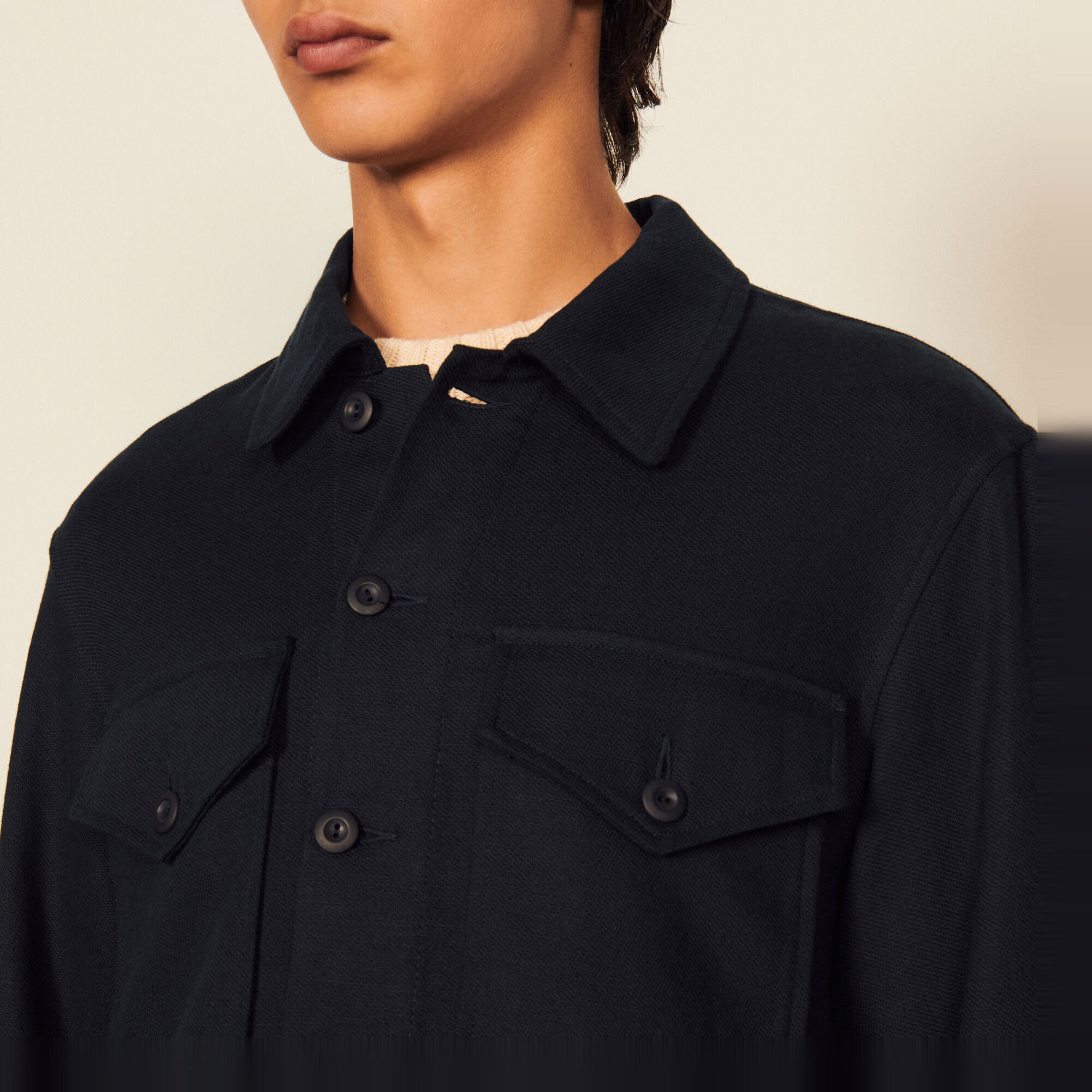 Cotton overshirt