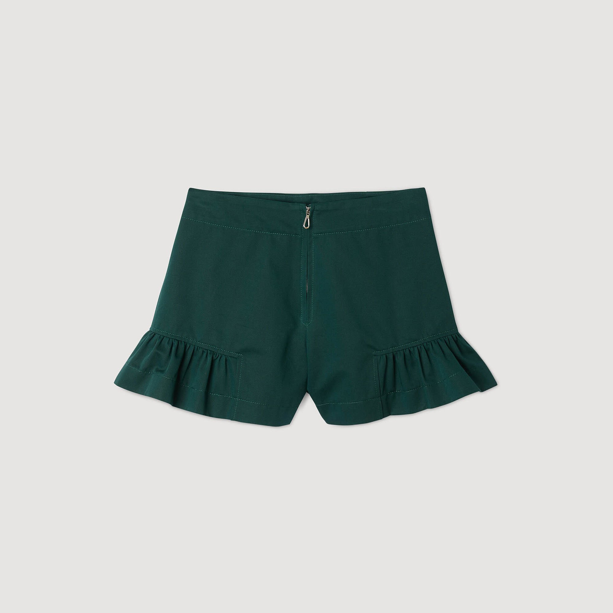 Ruffled shorts