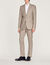 Flannel suit jacket