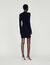 Short knitted dress