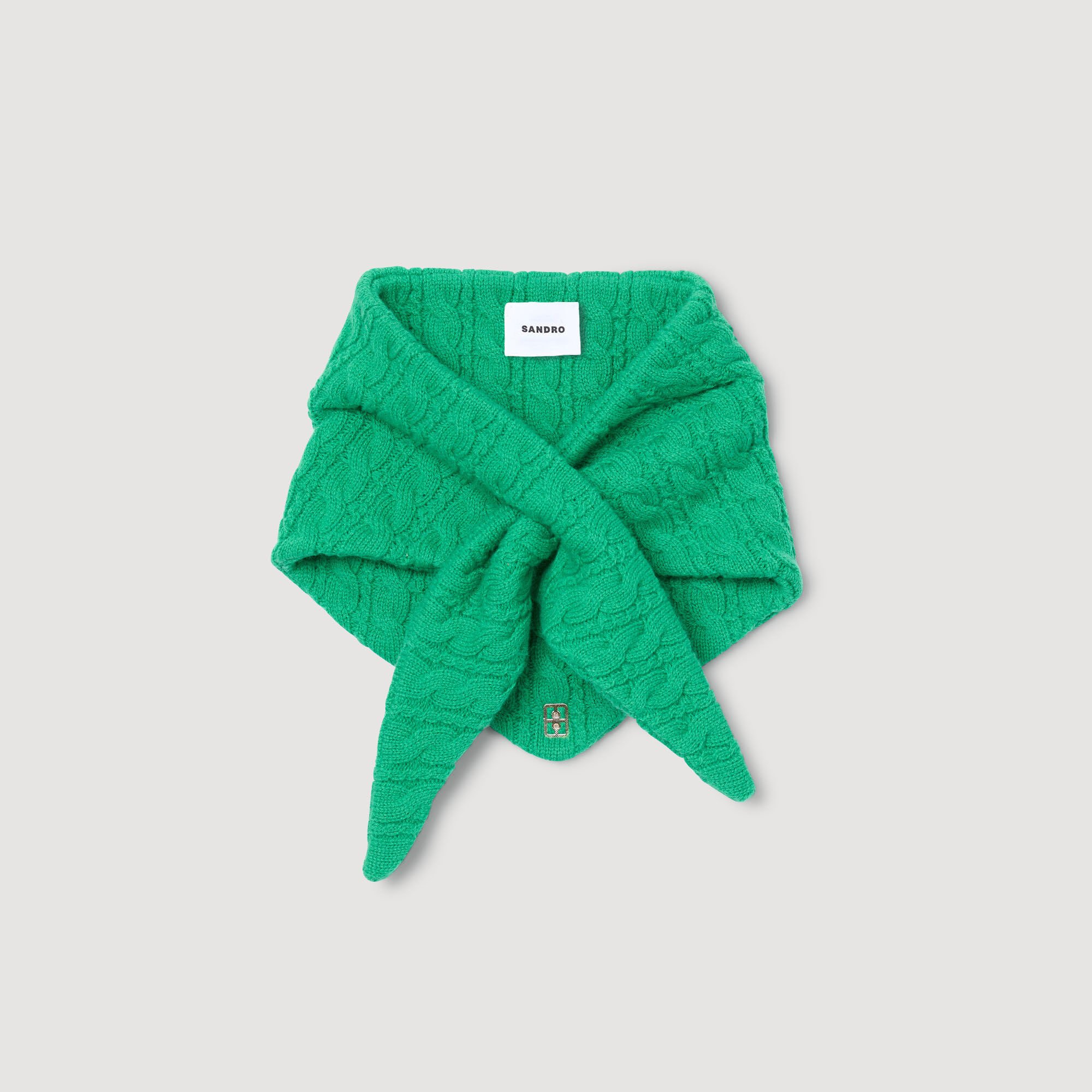 Cable knit bandana Cable knit bandana