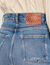 Ripped straight-leg jeans