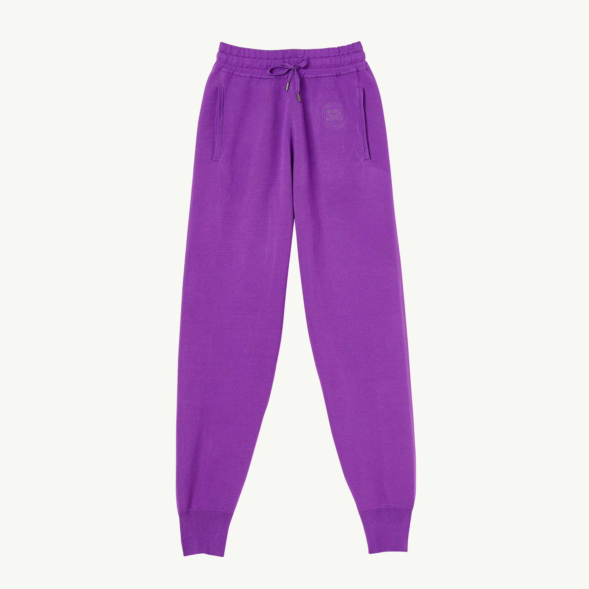 Knit jogging bottoms