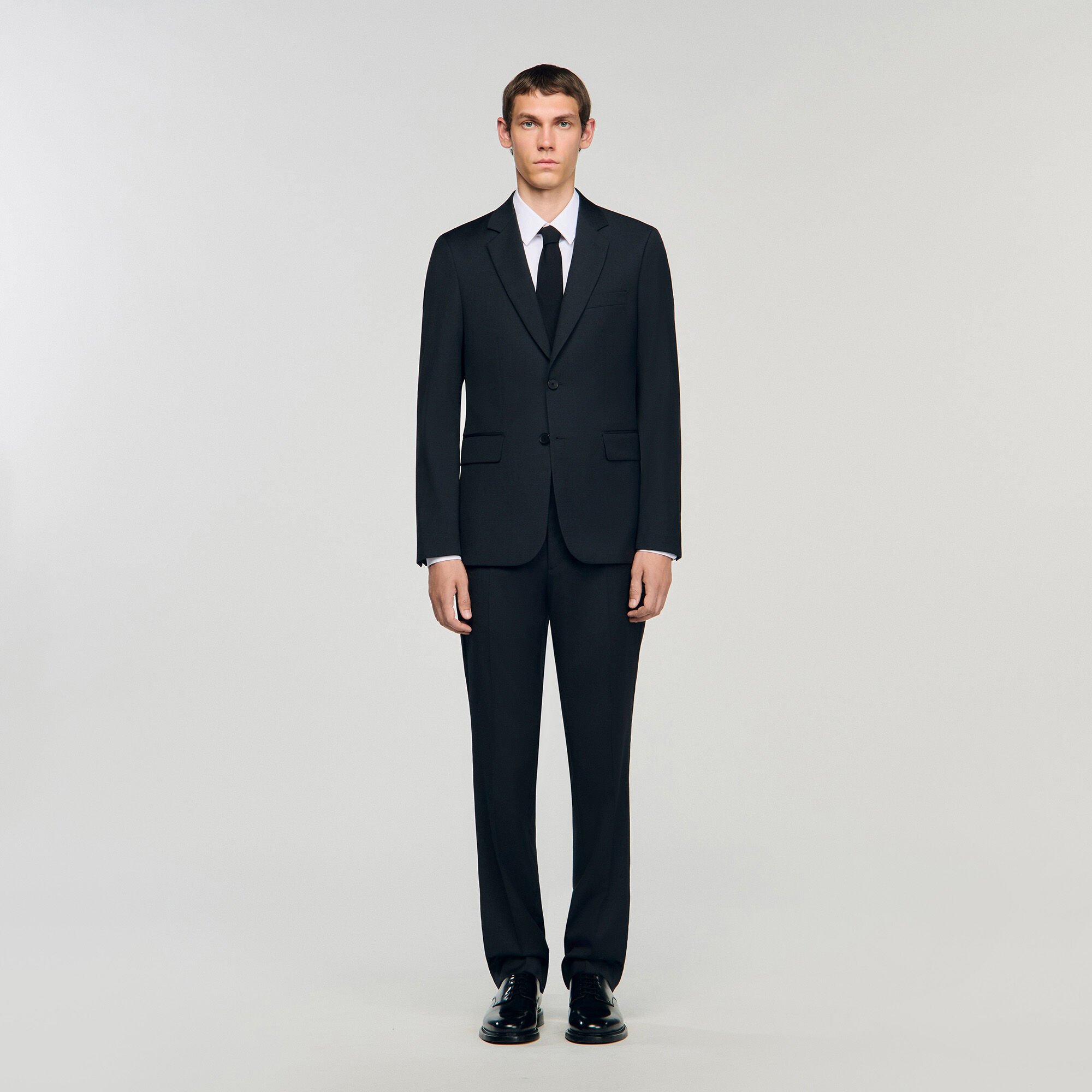 Wool suit jacket