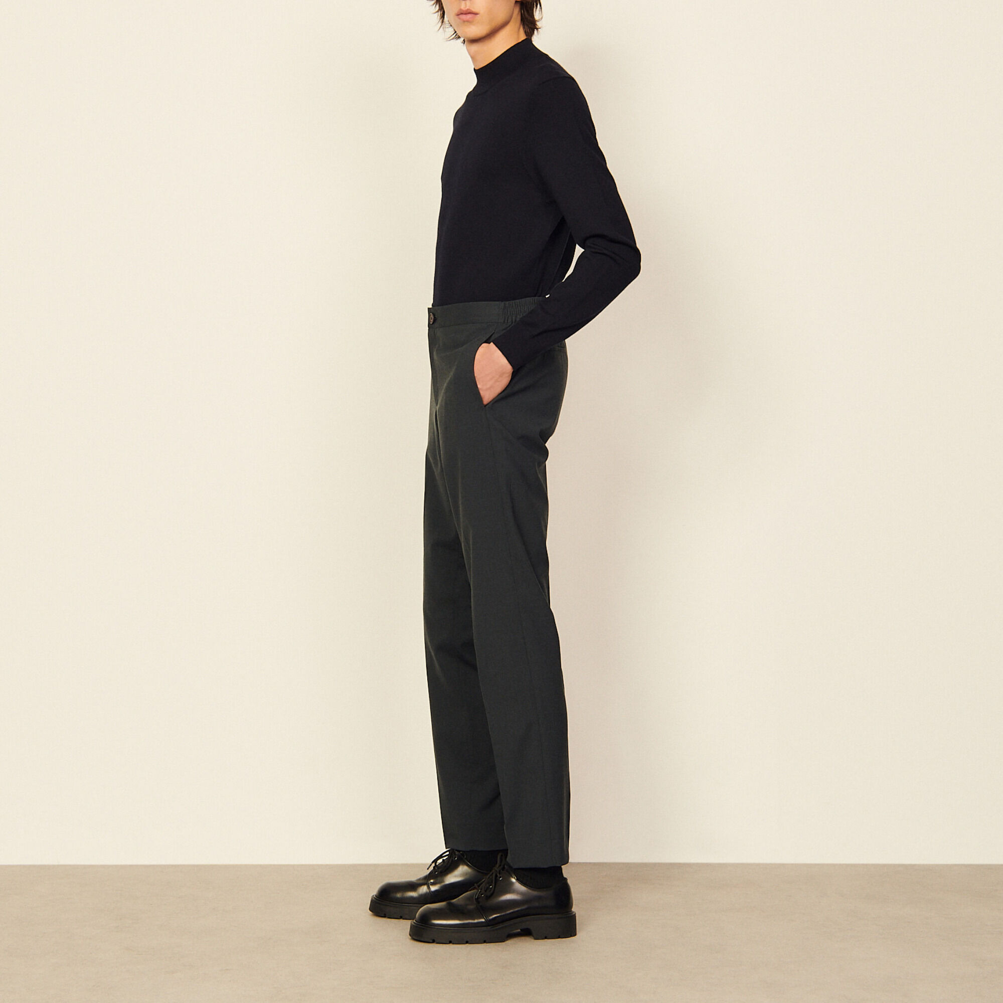 Wool trousers