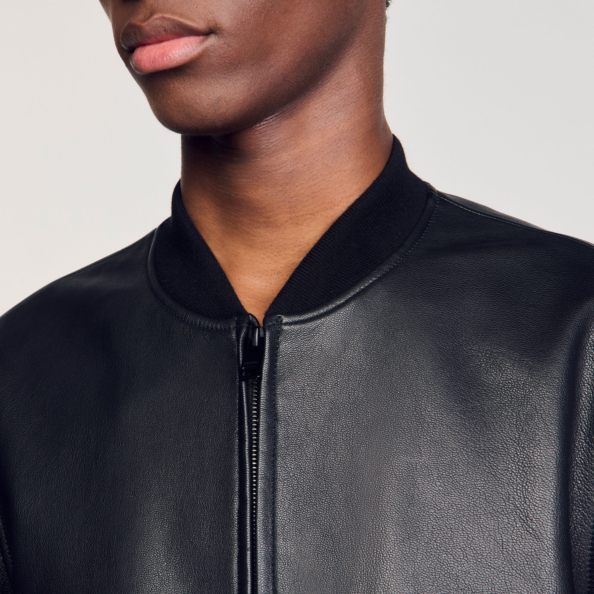 Leather jacket