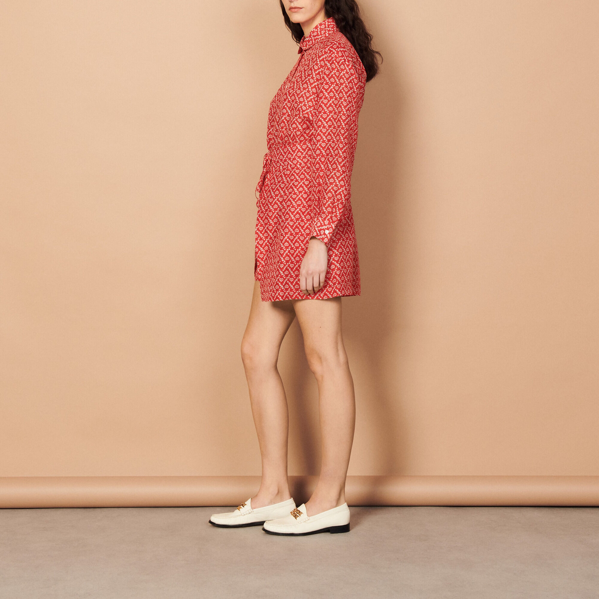 Printed playsuit