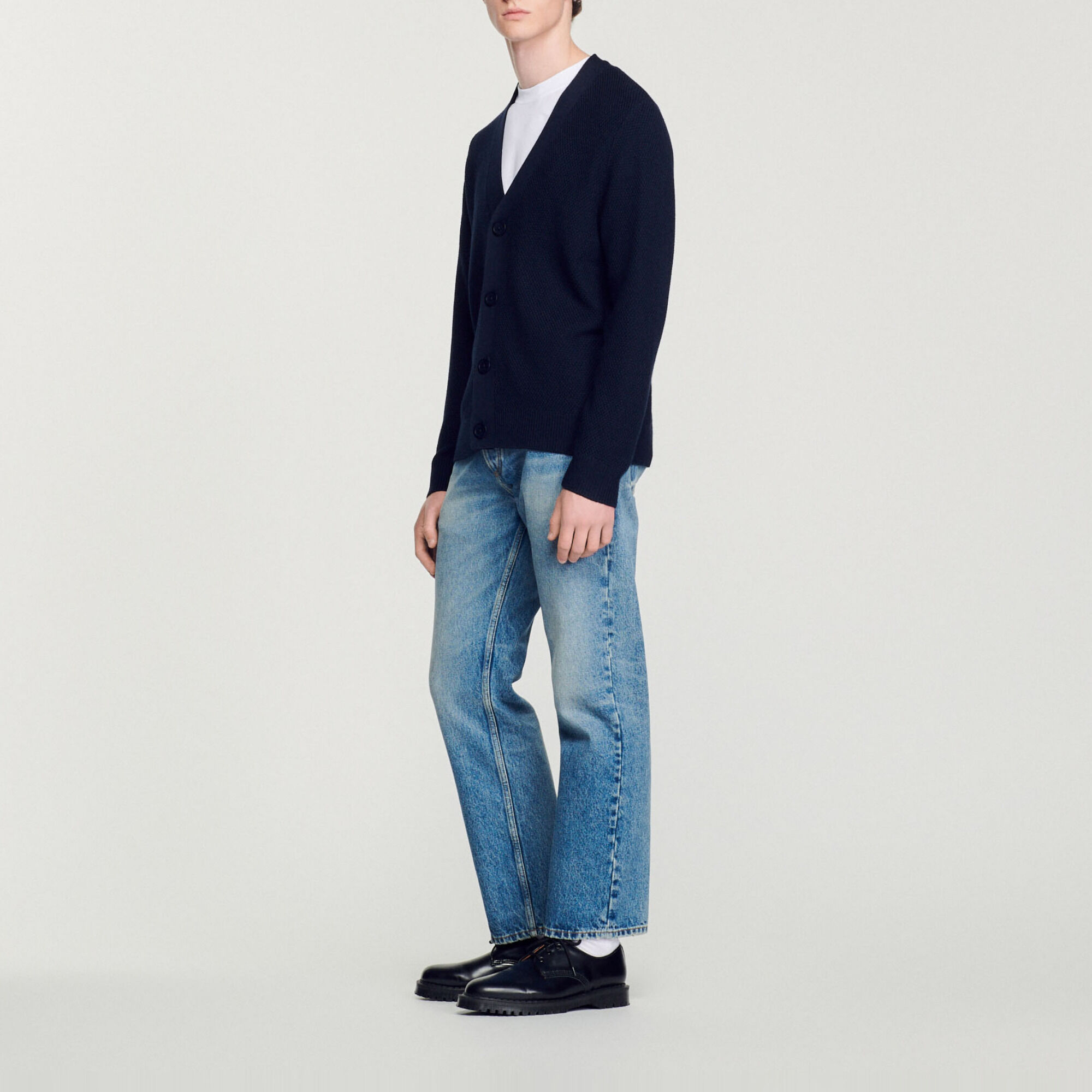 Wool cardigan