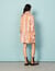 Printed silk dress