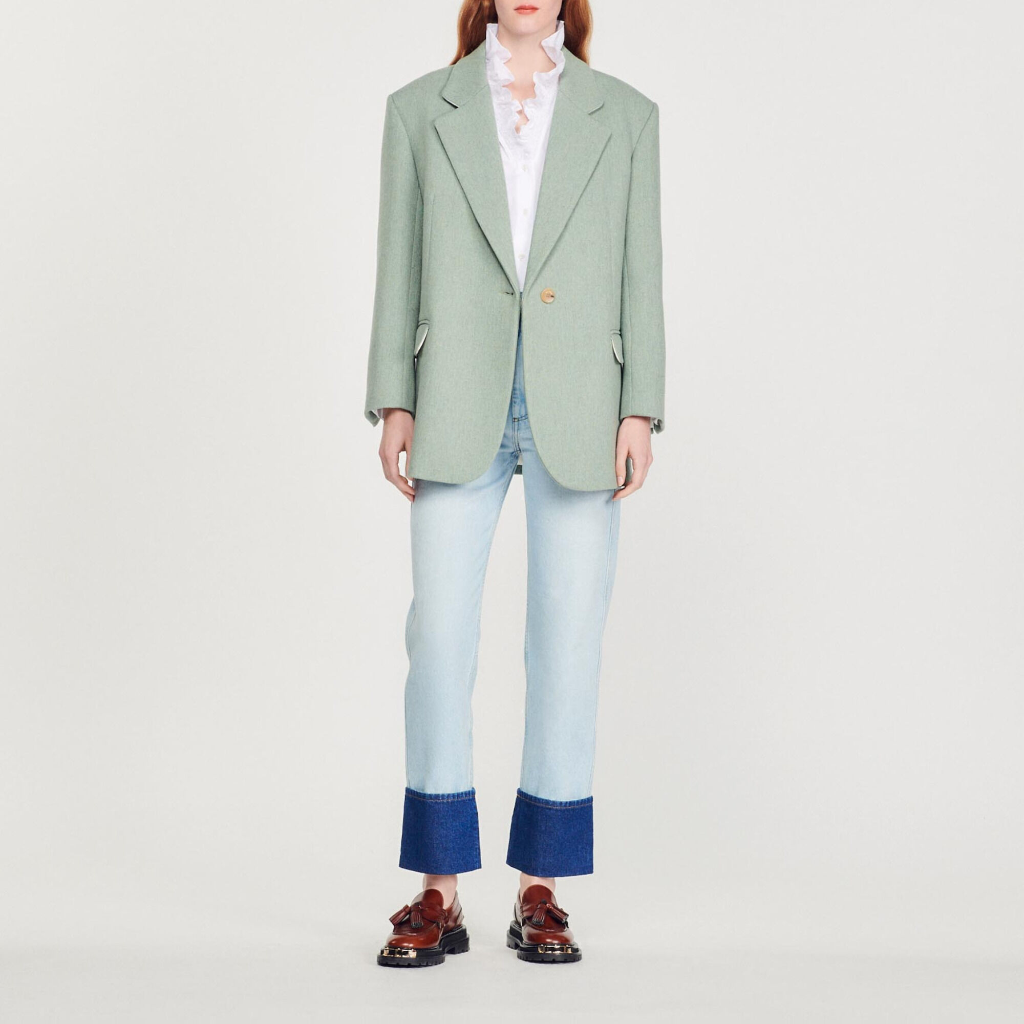 Oversized suit jacket