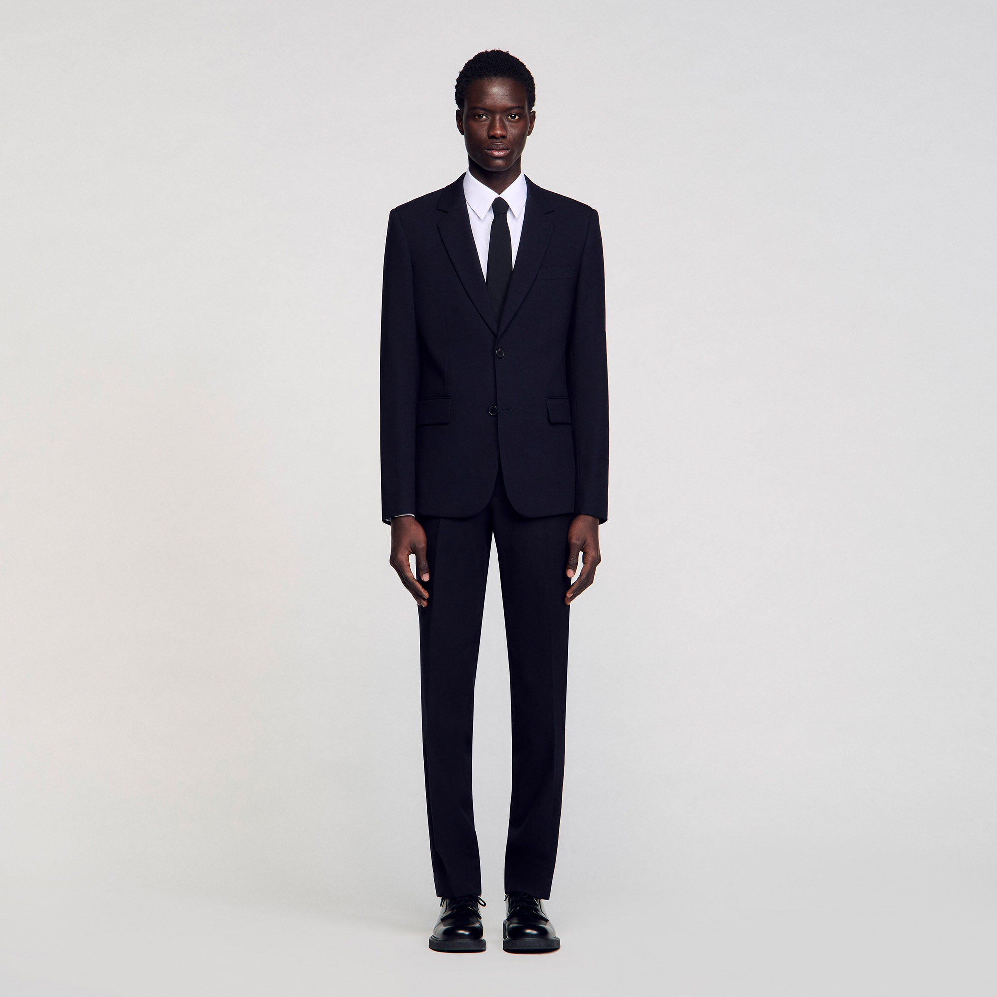 Wool suit jacket