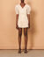 Cropped broderie anglaise shirt