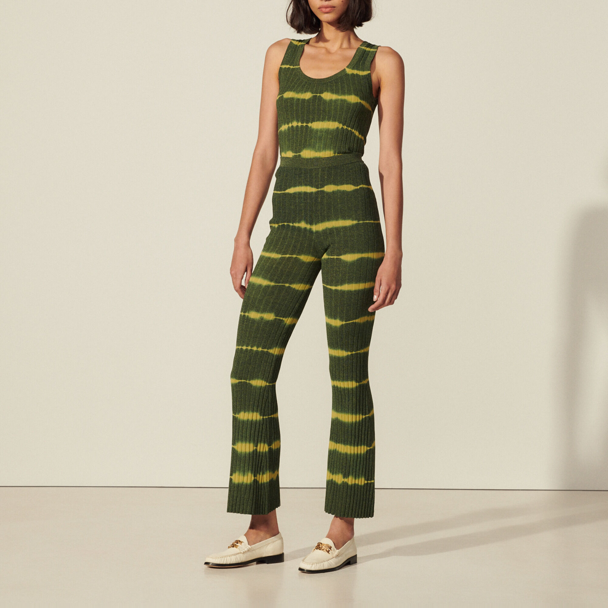 Knit trousers