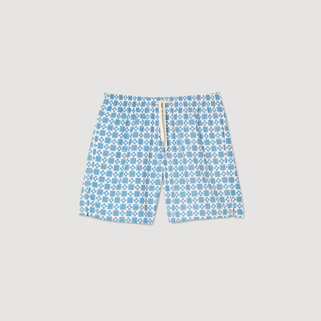 Square Cross swim shorts
