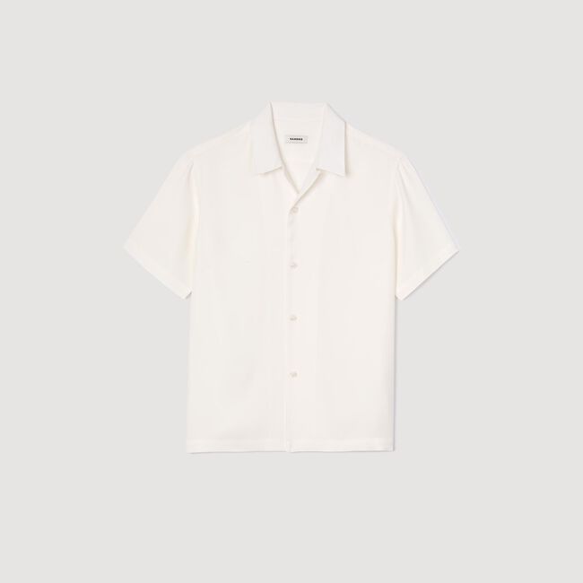 Shark collar shirt