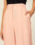 Straight trousers with pleats