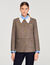 Houndstooth suit jacket