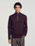 Wool jumper with zip collar - Men | Sandro