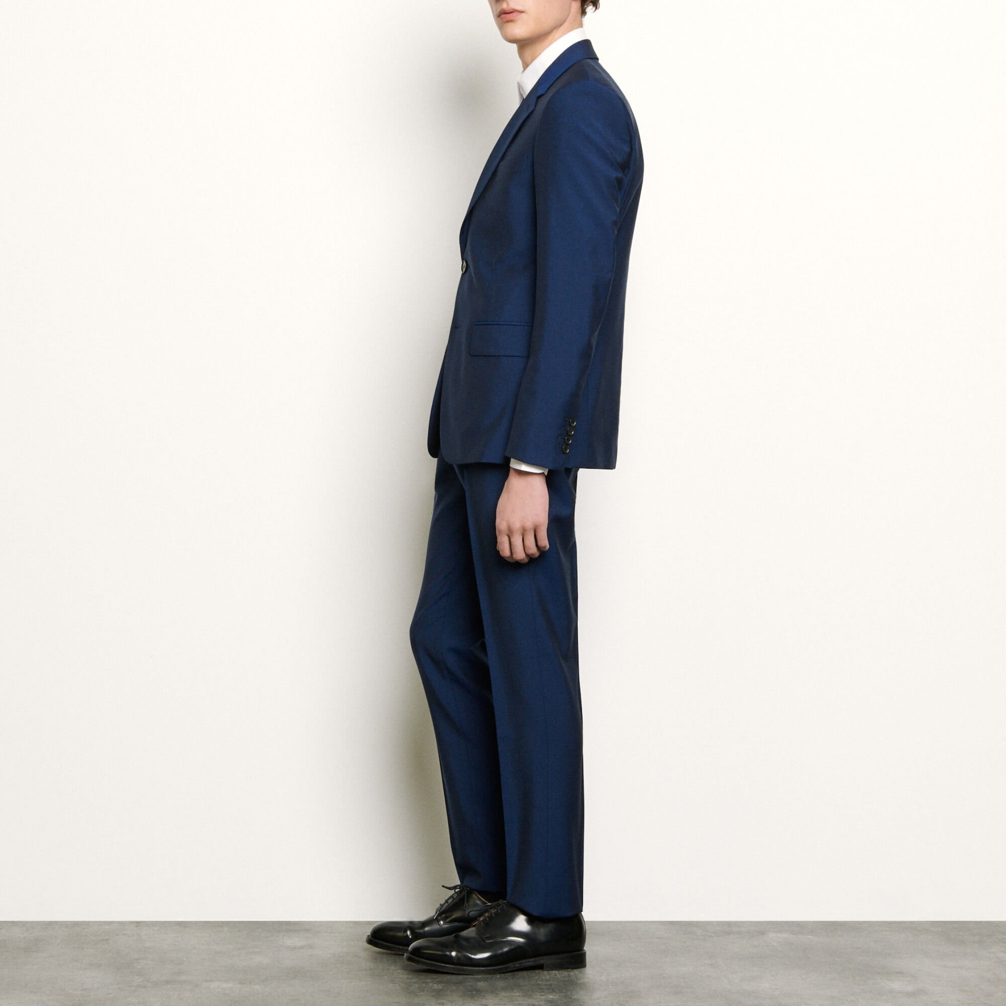 Wool and mohair suit jacket