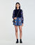 Patterned skort
