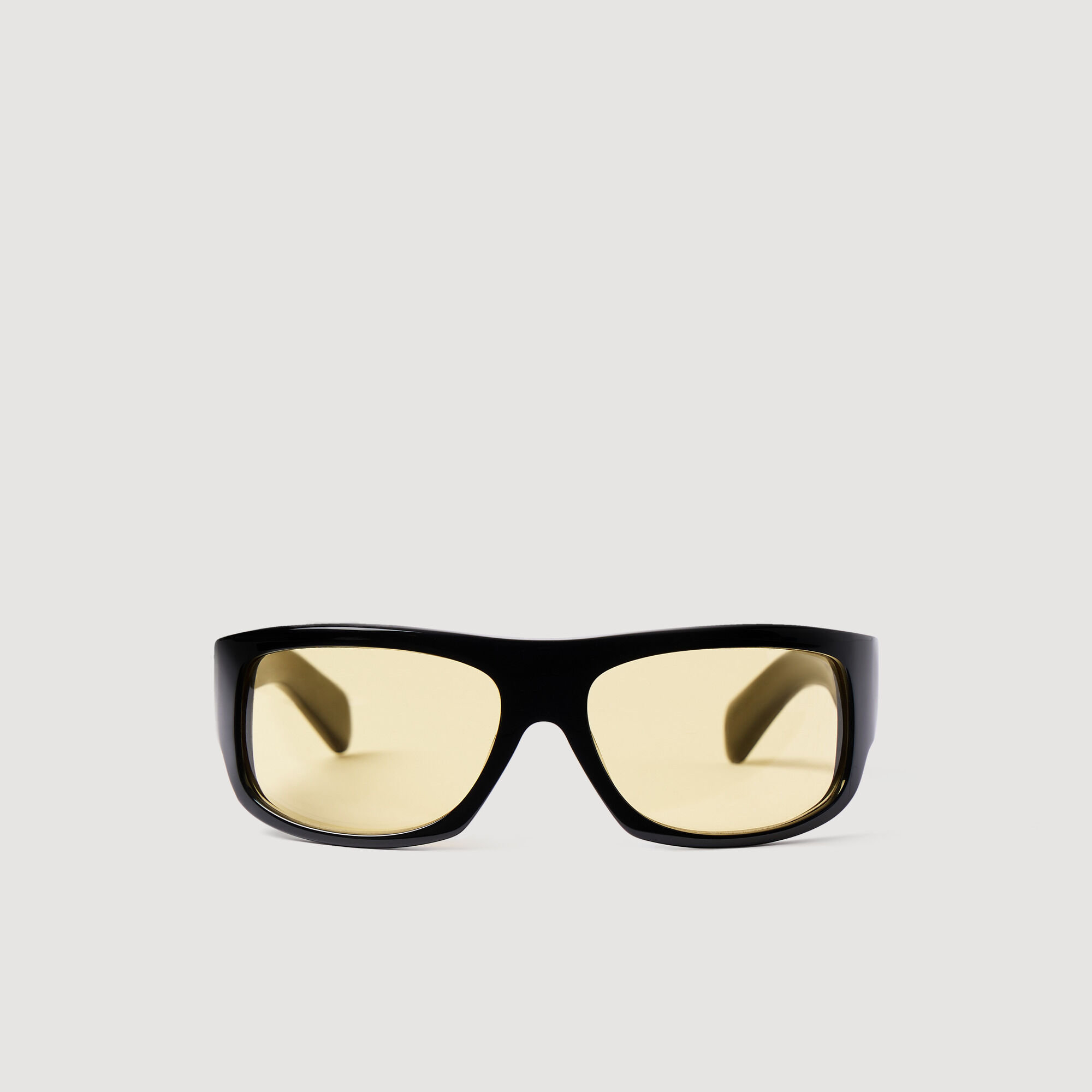 Thick acetate sunglasses