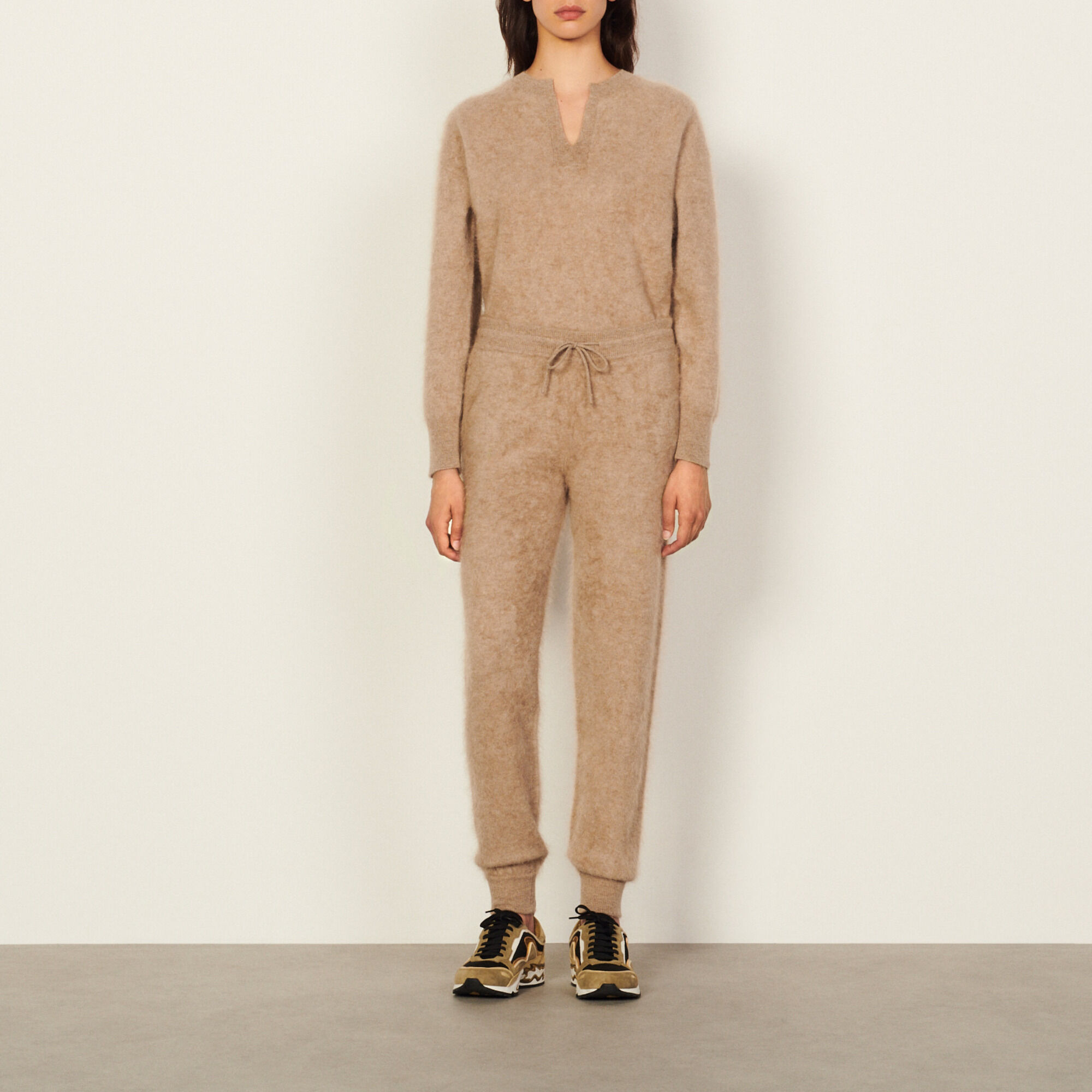 Cashmere jogging bottoms