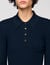 Cable knit polo jumper