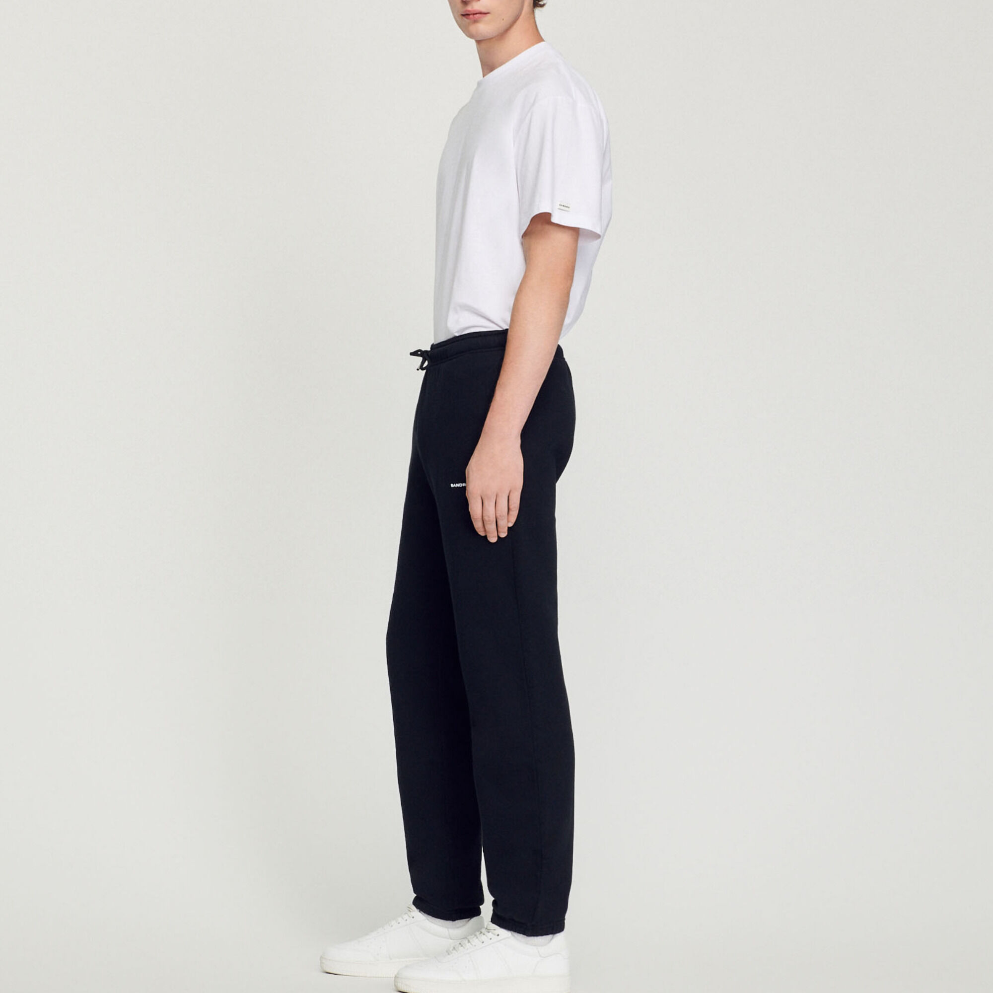 Joggers with Sandro Paris embroidery