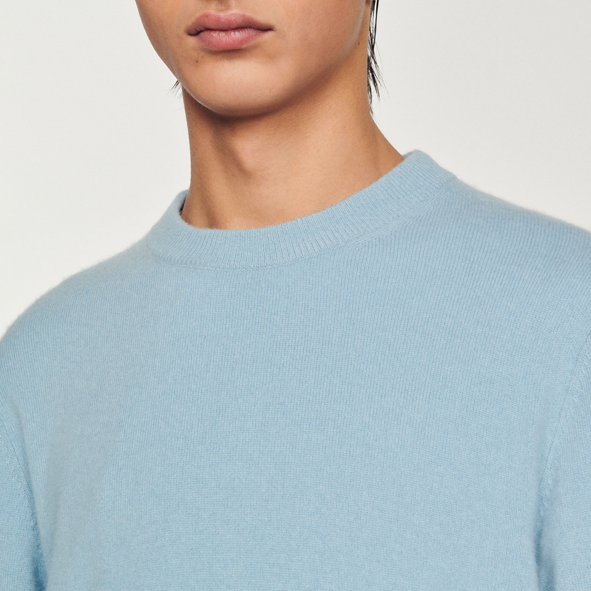 Wool and cashmere sweater