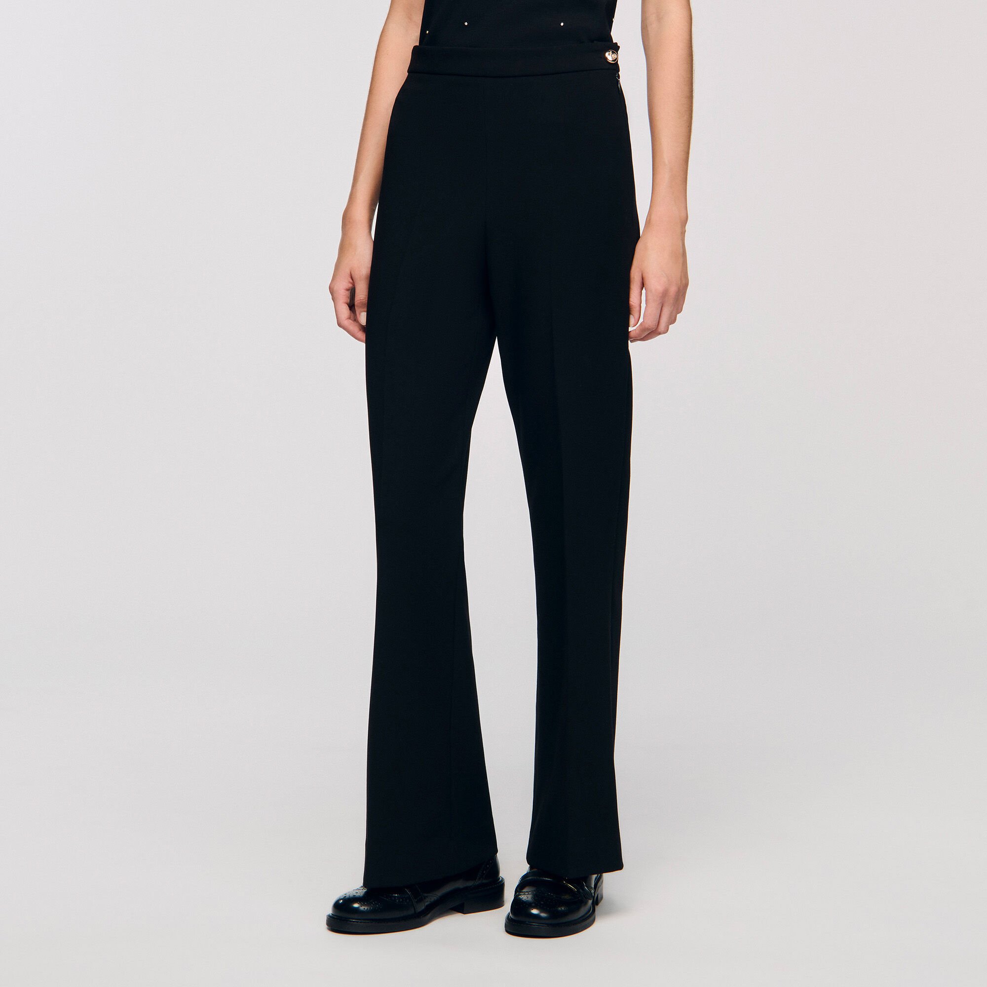 Straight-leg trousers
