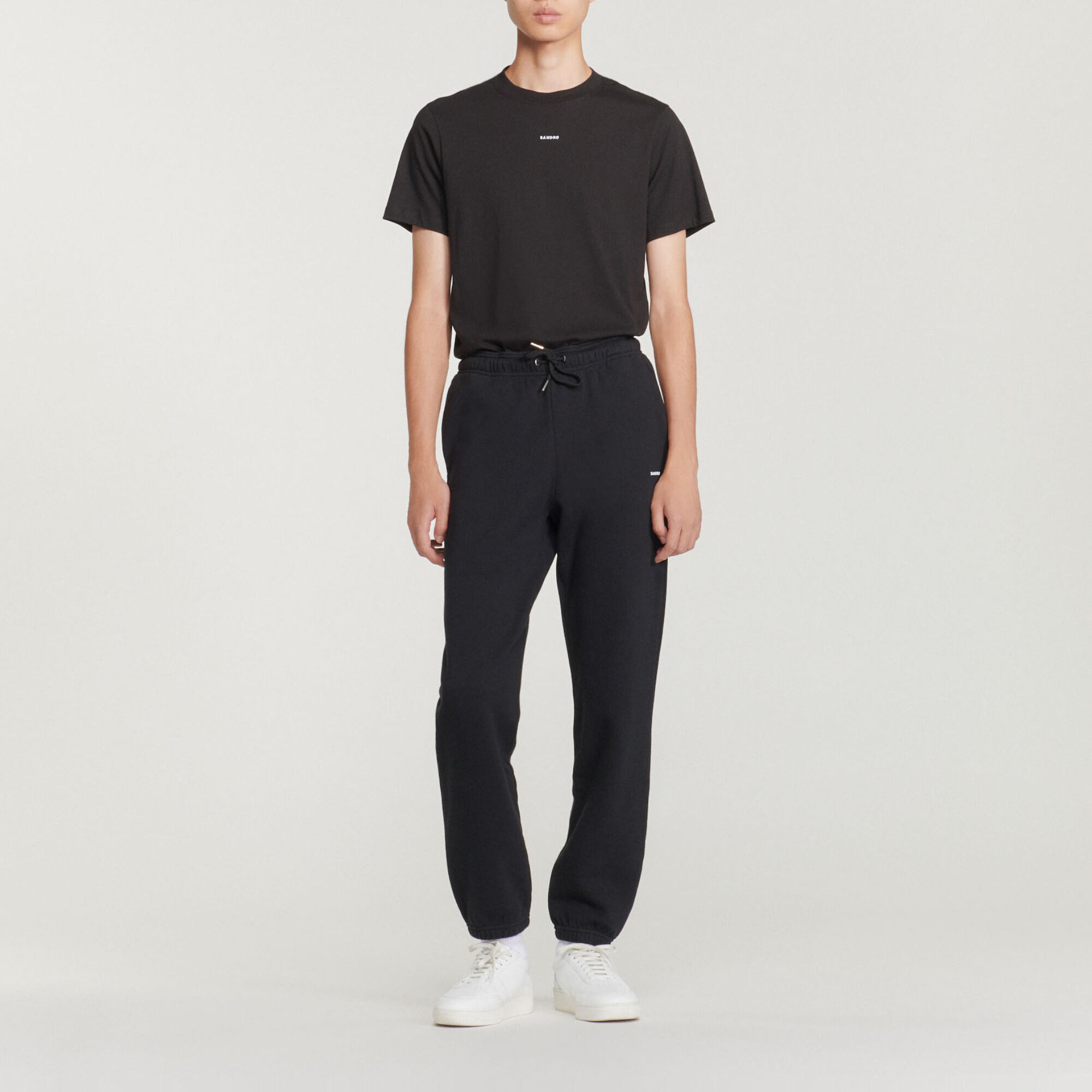 Jersey jogging bottoms