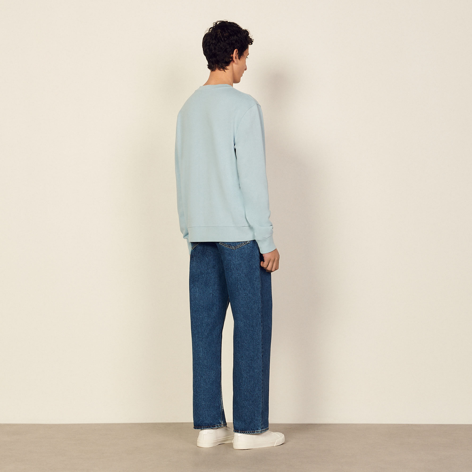 Embroidered sweatshirt